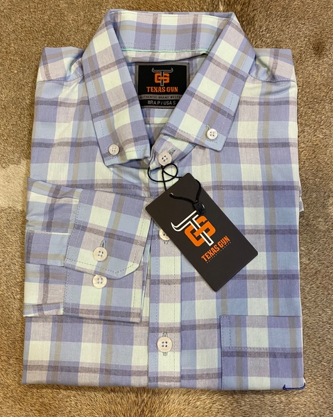 CAMISA MASCULINA MANGA LONGA TEXAS GYN TAM M