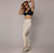 MOVING -LEGGING TRAVEL EMPINA BUMBUM JACQUARD OFF WHITE - comprar online