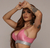 MOVING - TOP MILANO GLOSSY ROSA CHICLETE