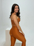 CONJUNTO CALÇA /TOP ALCINHA GOLA ALTA COBRE - comprar online