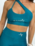 CONJUNTO CANELADO CALÇA E TOP STAR GOTA AZUL - loja online