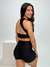 CONJUNTO STAR CANELADO SHORT E TOP ABERTO NAS COSTAS PRETO - comprar online