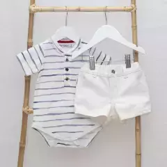 Short BB Gabardina Natural - comprar online