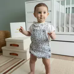 Bombachudo Velcro Elena Azul - comprar online