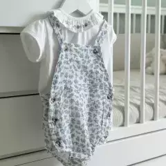 Bombachudo Velcro Elena Azul - ALBA MIA