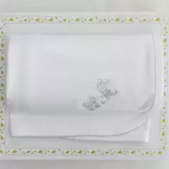 Manta Conejo Carrito Gris - ALBA MIA