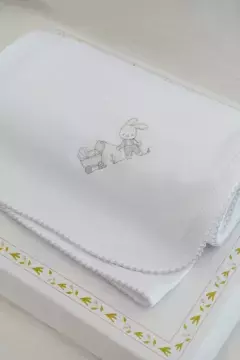 Manta Conejo Carrito Gris - comprar online