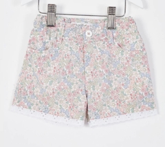 Short Liberty Broderie Rosa - comprar online