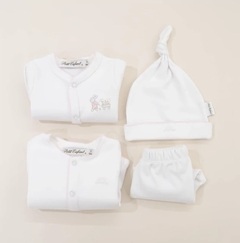 Set Ajuar 4 Piezas Conejo Fleur Rosa - comprar online