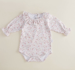 Body M/L Cuello Volado Rosa