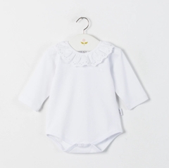 Body Cuello Volado M/L Broderie Blanco