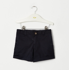 Bermuda Gabardina Azul
