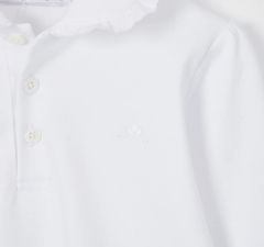 Remera M/LARGA Cuello BB Broderie - comprar online