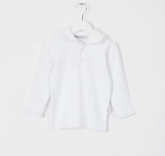 Remera M/LARGA Cuello BB Broderie - ALBA MIA