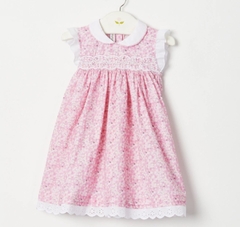 Vestido Smock Liberty Rosa