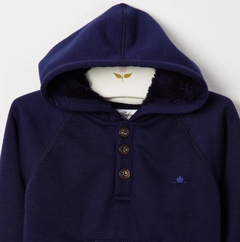 Buzo Frisa Azul con Corderillo - comprar online