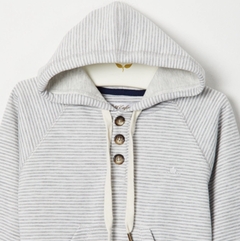 Buzo Rayado Gris - comprar online