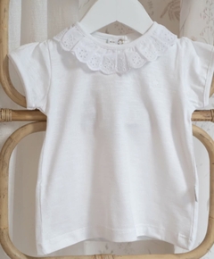 Remera M/Cortas Flame Cuello Broderie en internet