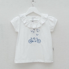 Remera M/CORTAS Bici Bordada Azul en internet