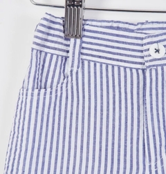 Bermuda Cloque Azul - comprar online