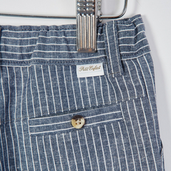 Pantalon BB Lino Rayado Azul en internet
