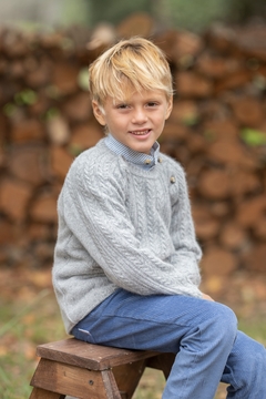 Sweater Berlin Lana Gris - comprar online