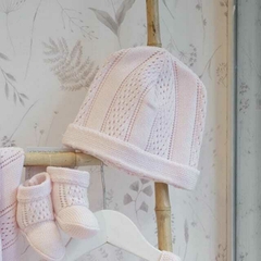 GORRO HILO VALENCIA ROSA - comprar online