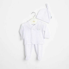 Ajuar 3 Piezas Conejo Fleur Gris - comprar online