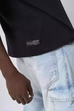 REMERA BOXY HAMMED NEGRA - comprar online