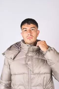 CAMPERA CROP GRIS - comprar online