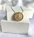 Colar com pingente medalha de São Bento com cravejado em zircônia