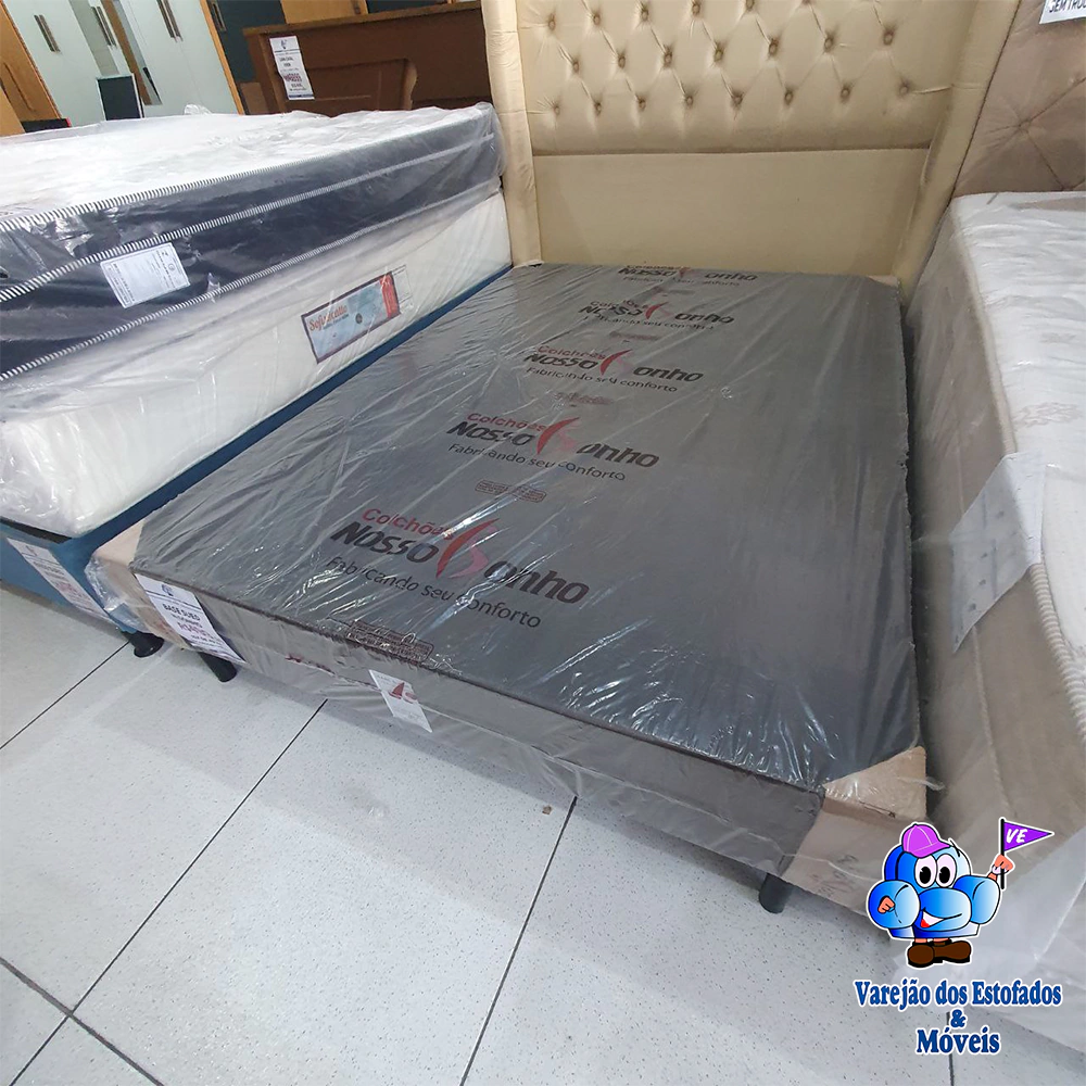 Base Box Casal 138x188x32 - Nosso Sonho