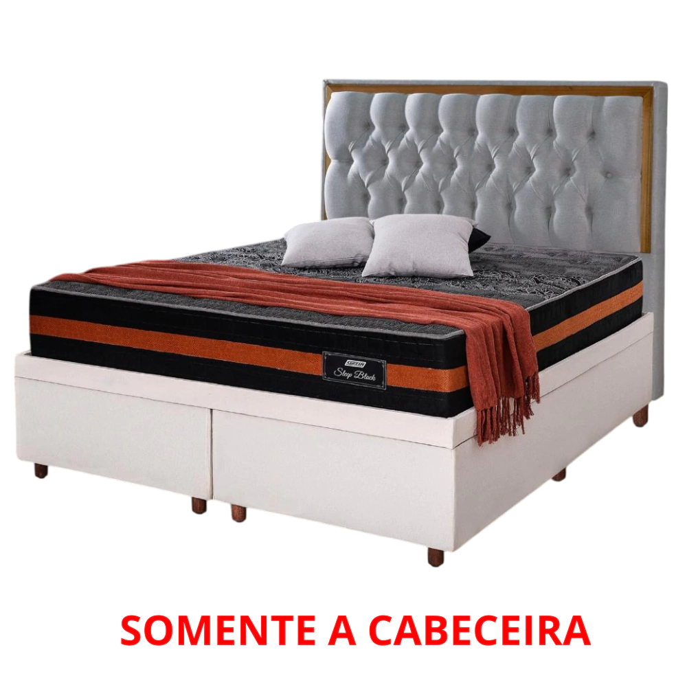 Cabeceira Diamante Casal 138x127x10 - Mega Estofados