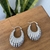 Brinco Argola Gota Prata BA25 - comprar online