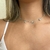 Choker Búzios Folheado Prata CK181