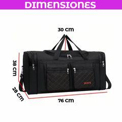 Bolso De Viaje Reforzado Impermeable Gimnasio Unisex Grande en internet