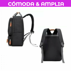 Mochila Reforzada Cierres Universitaria Unisex Urbana Bolso - tienda online