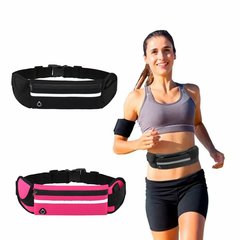 Riñonera Running Deportiva Salida Auricular y botella