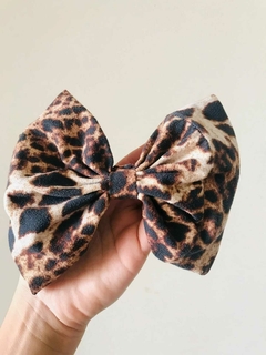 Moño animal print