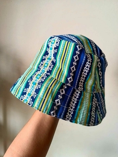 Piluso estampado azul T2