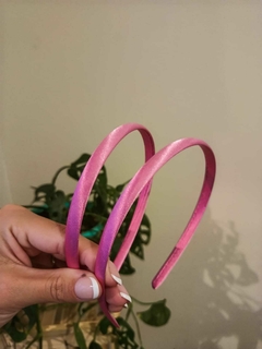 Vincha rosa fina