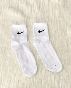 Medias Nike 1/2 caña blancas