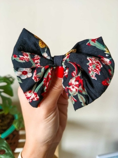 Moño estampado floral