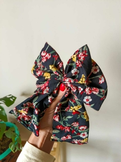 Moño estampado flores
