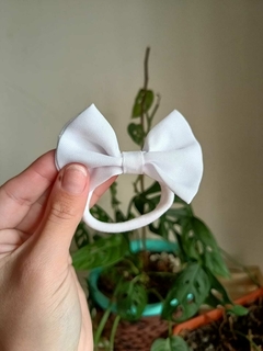 Moño Pretty Blanco - comprar online
