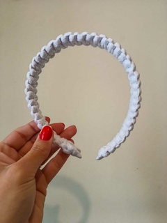 Diadema Amor blanca