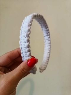 Diadema Amor blanca - comprar online