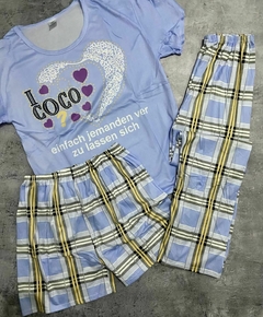 Pijamas 3 piezas - tienda online