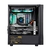 GABINETE LIKETEC GAMER ORBITAL DARK RGB 3X FAN RGB M-ATX - loja online