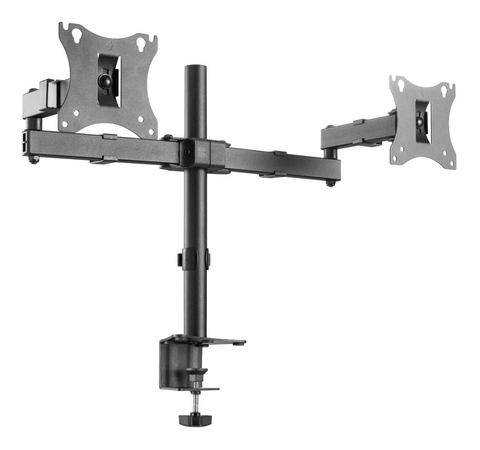 SUPORTE ES-22 EM ACO PARA 2 MONITORES ARTICULADO EVOLUT